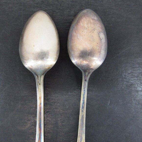 Reed & Barton Pompeian Greek Key & Scrollwork Design Jam/Jelly Spoon Lot of 4 - Picture 6 of 12